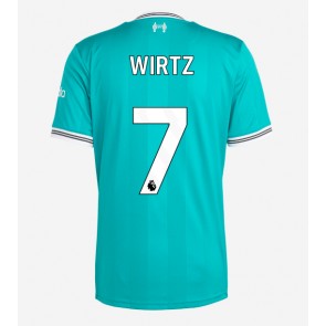 Liverpool Florian Wirtz #7 Tredjetrøje 2025-26 Kortærmet
